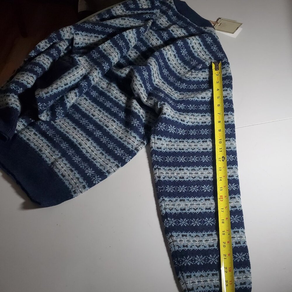 Schott Bros. NYC Fair Isle Crewneck Sweater NWT Sz XL - Picture 12 of 15